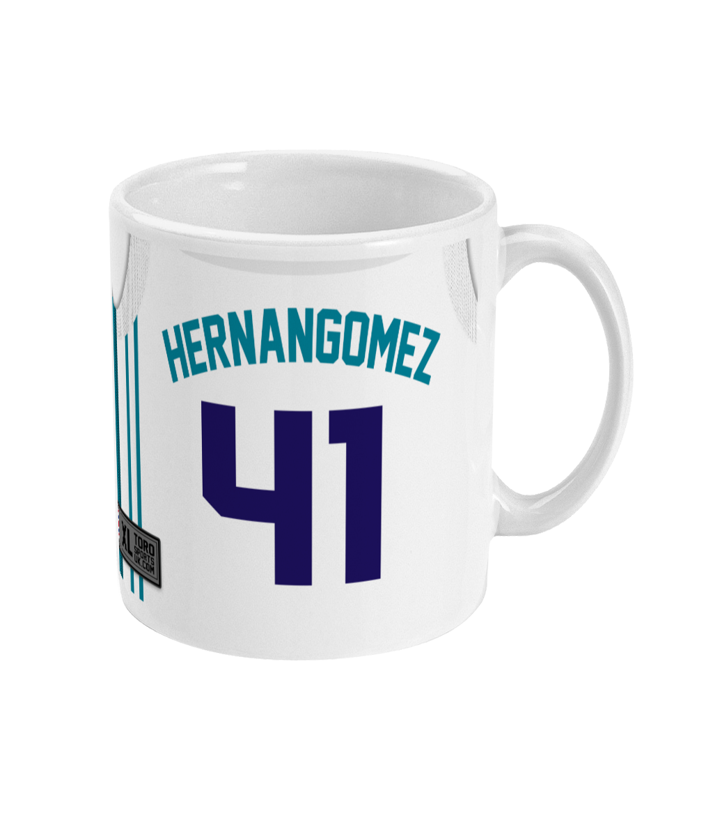 Charlotte - kundenspezifische personalisierte Basketball-Jersey-Tasse