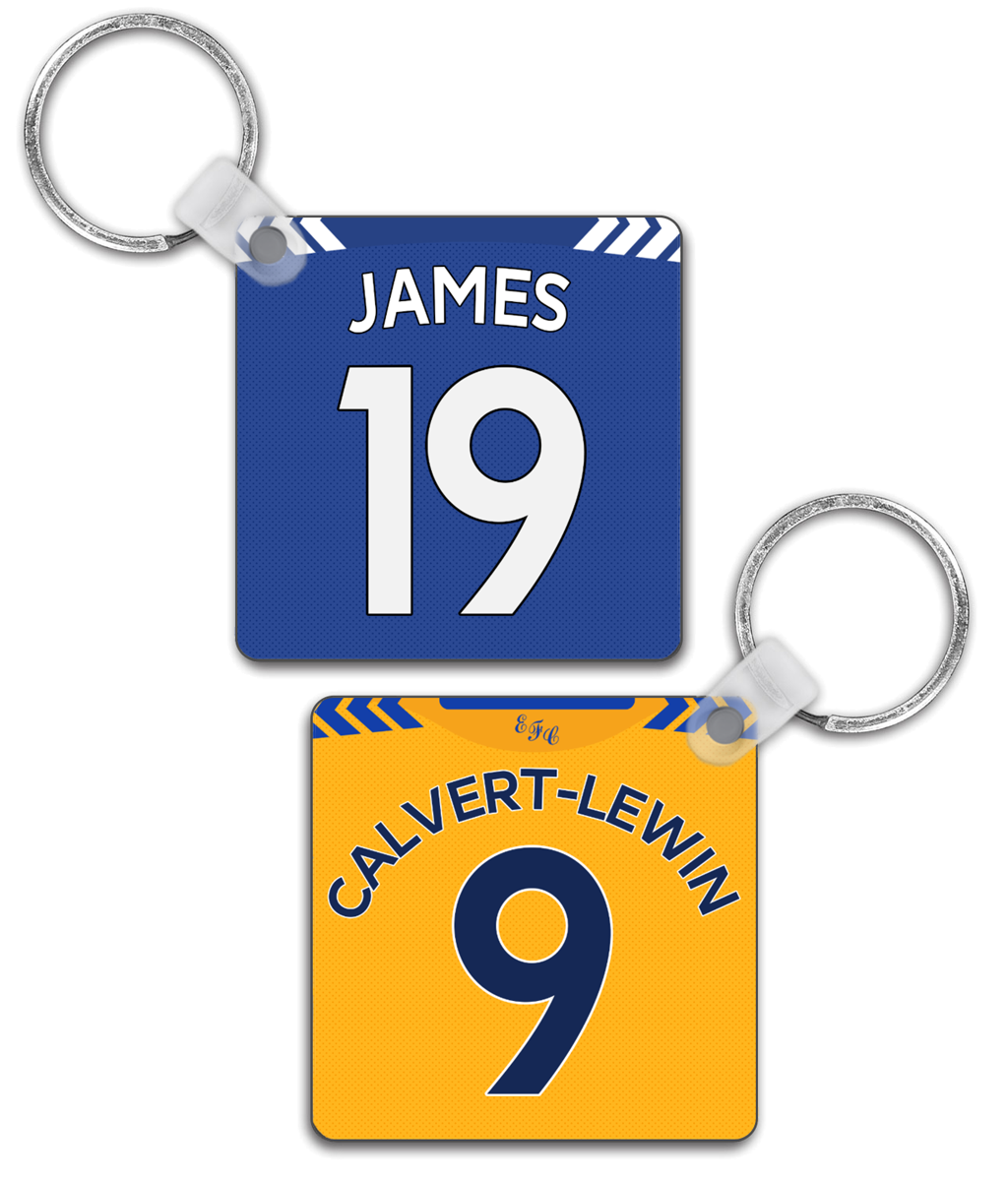 Everton - Personalised Keyring