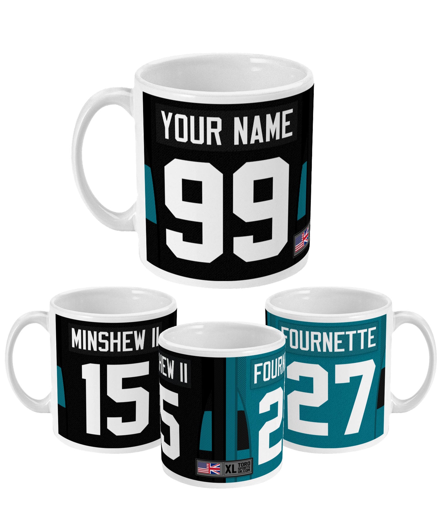 Jacksonville - Personalised Home/Road Mug