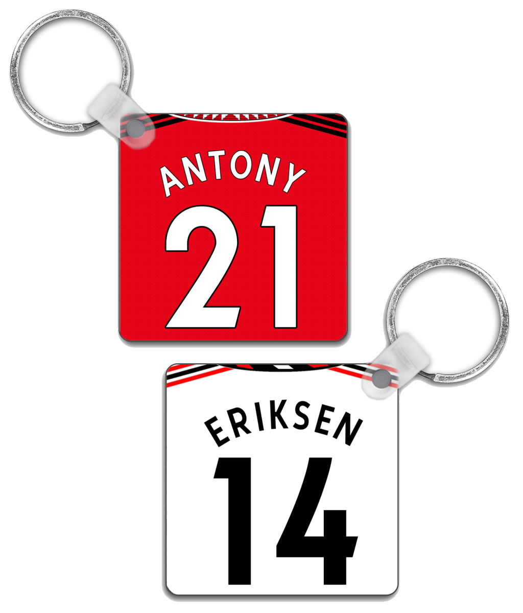 Man United - Personalised 22/23 Keyring