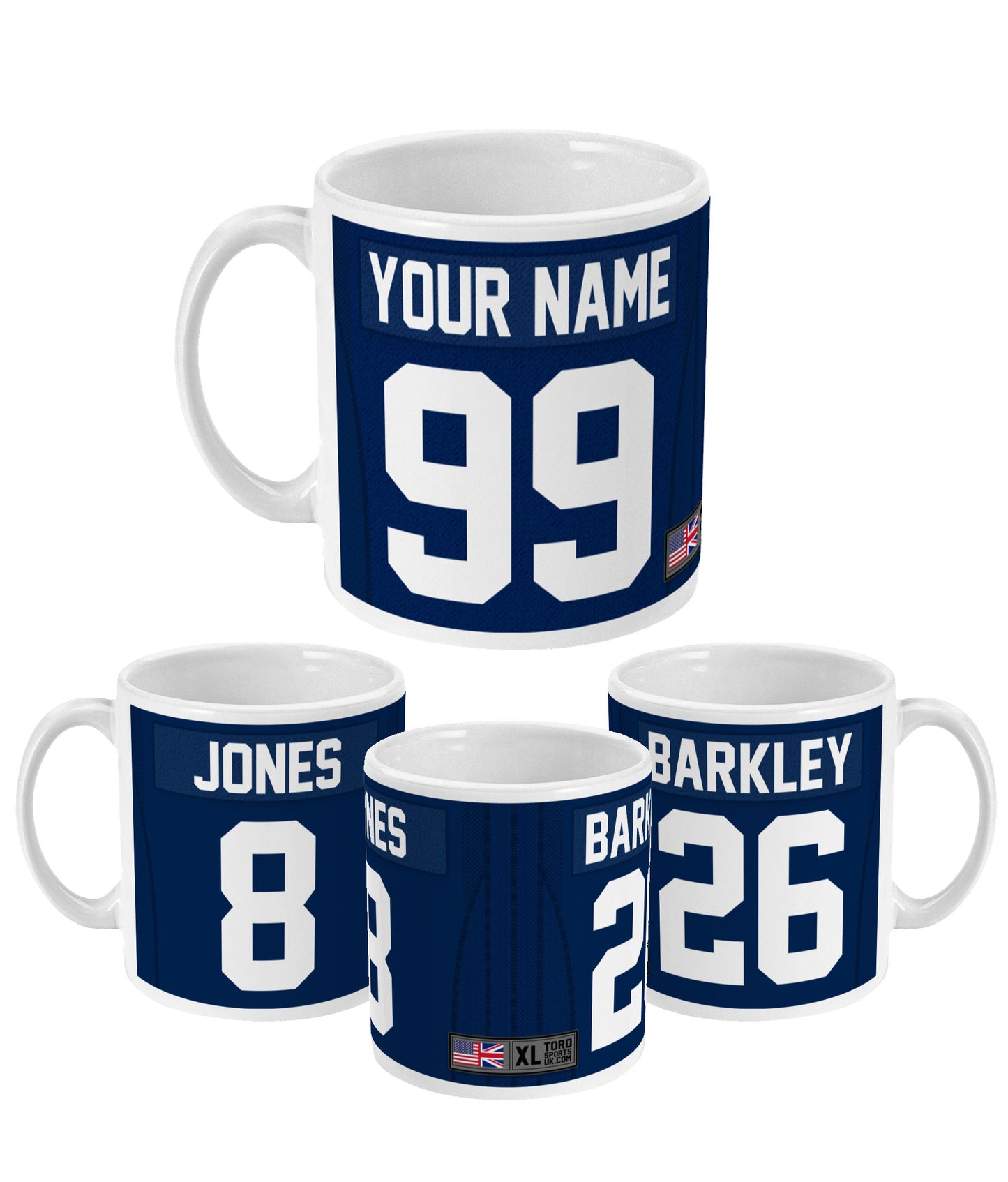 New York NYG - Personalised Home Mug