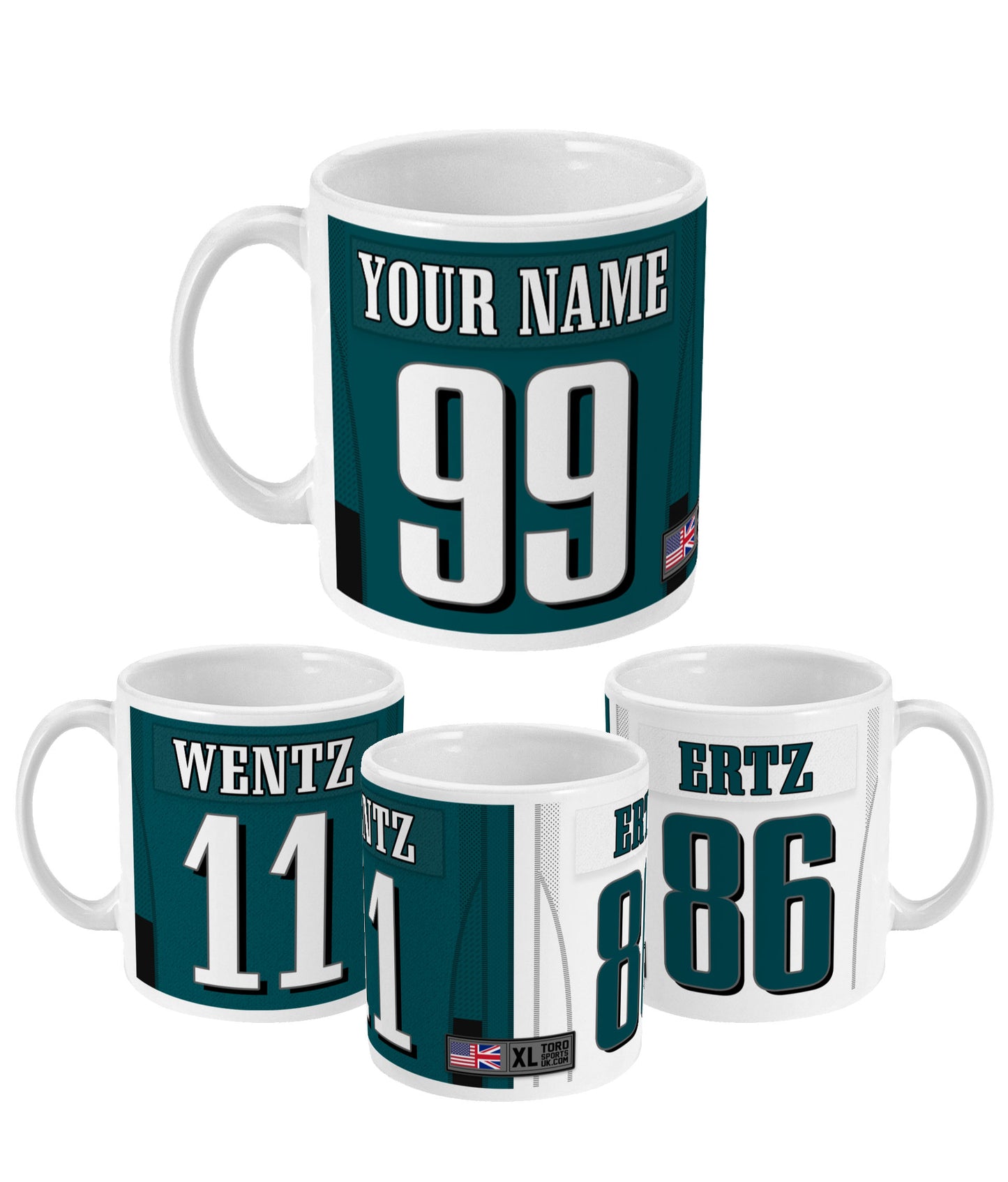 Philadelphia - Personalised Home/Road Mug