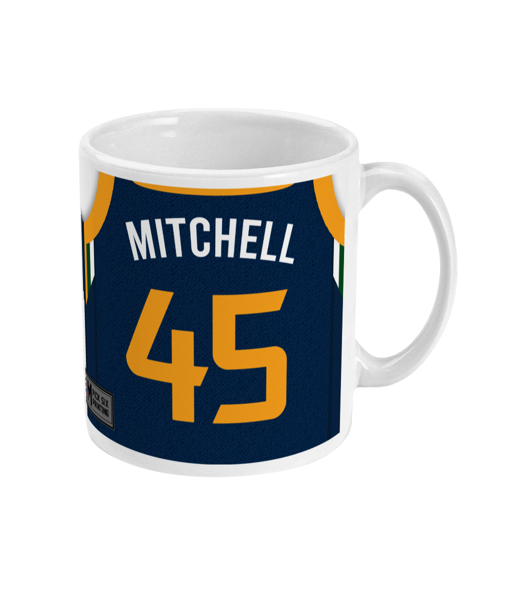 Utah - Custom Personalised Basketball Jersey Mug
