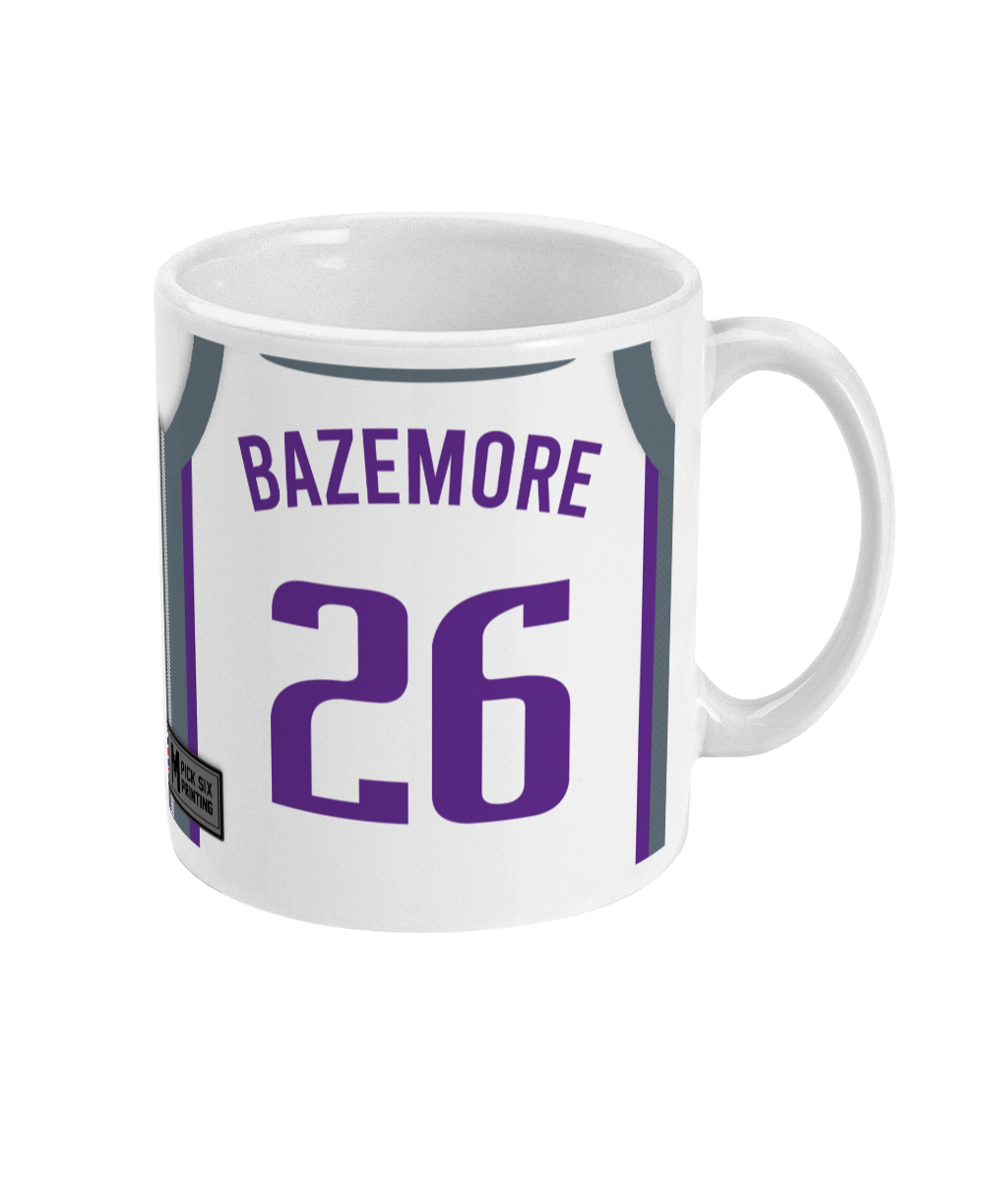 Sacramento - Custom Personalised Basketball Jersey Mug