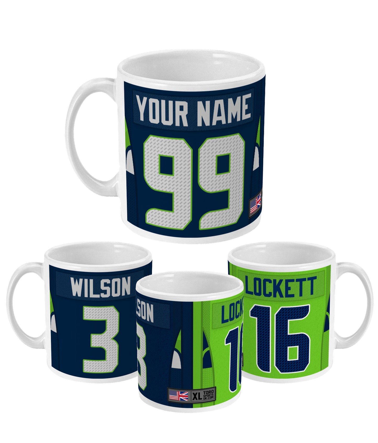 Seattle - Personalised Home/Road Mug