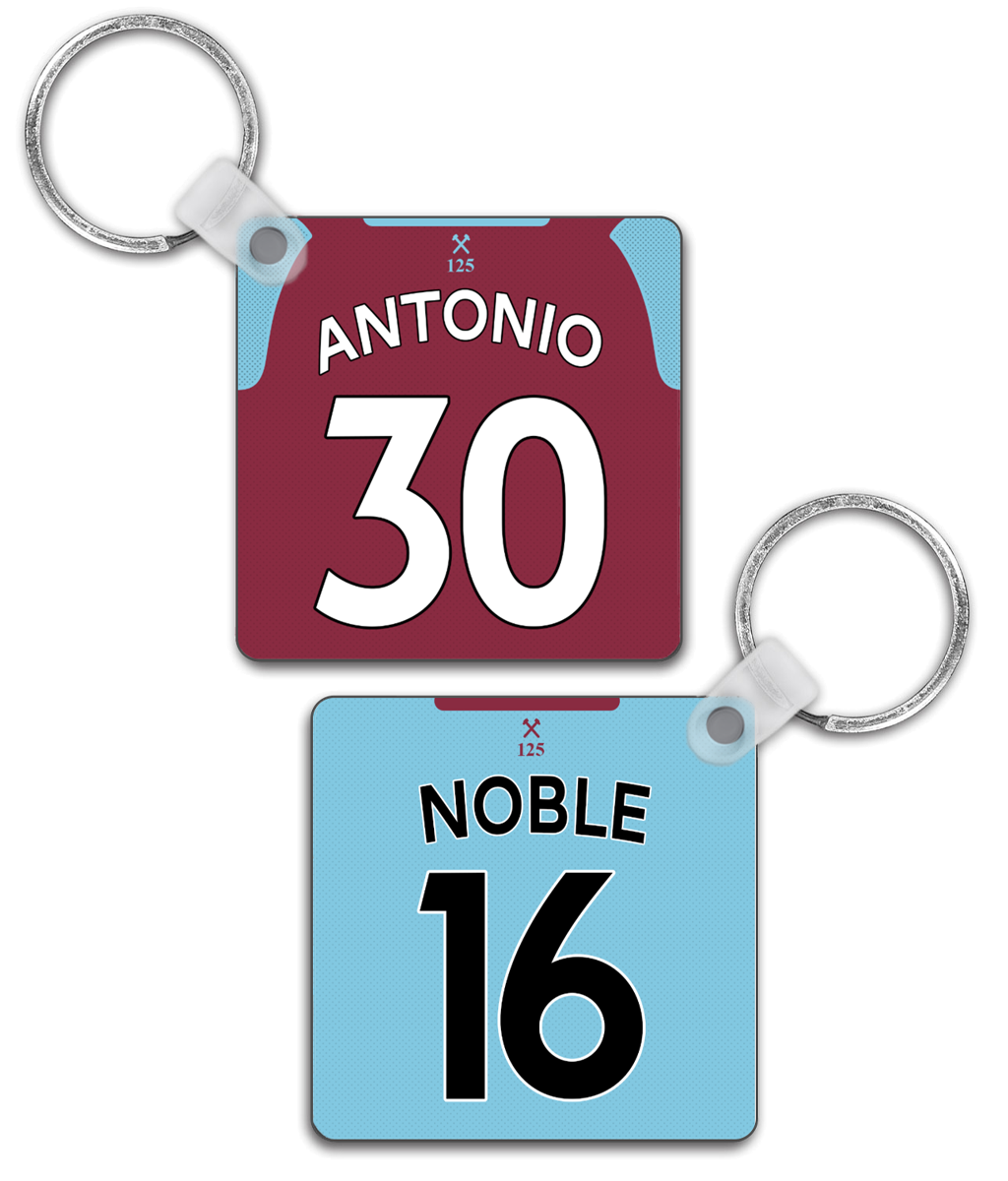 West Ham - Porte-clés personnalisé