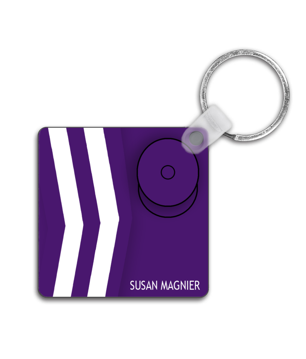 Susan Magnier - Double Sided Keyring