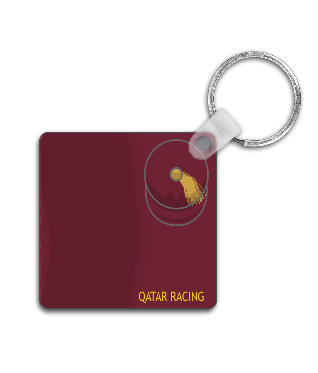 Qatar Racing - Double Sided Keyring