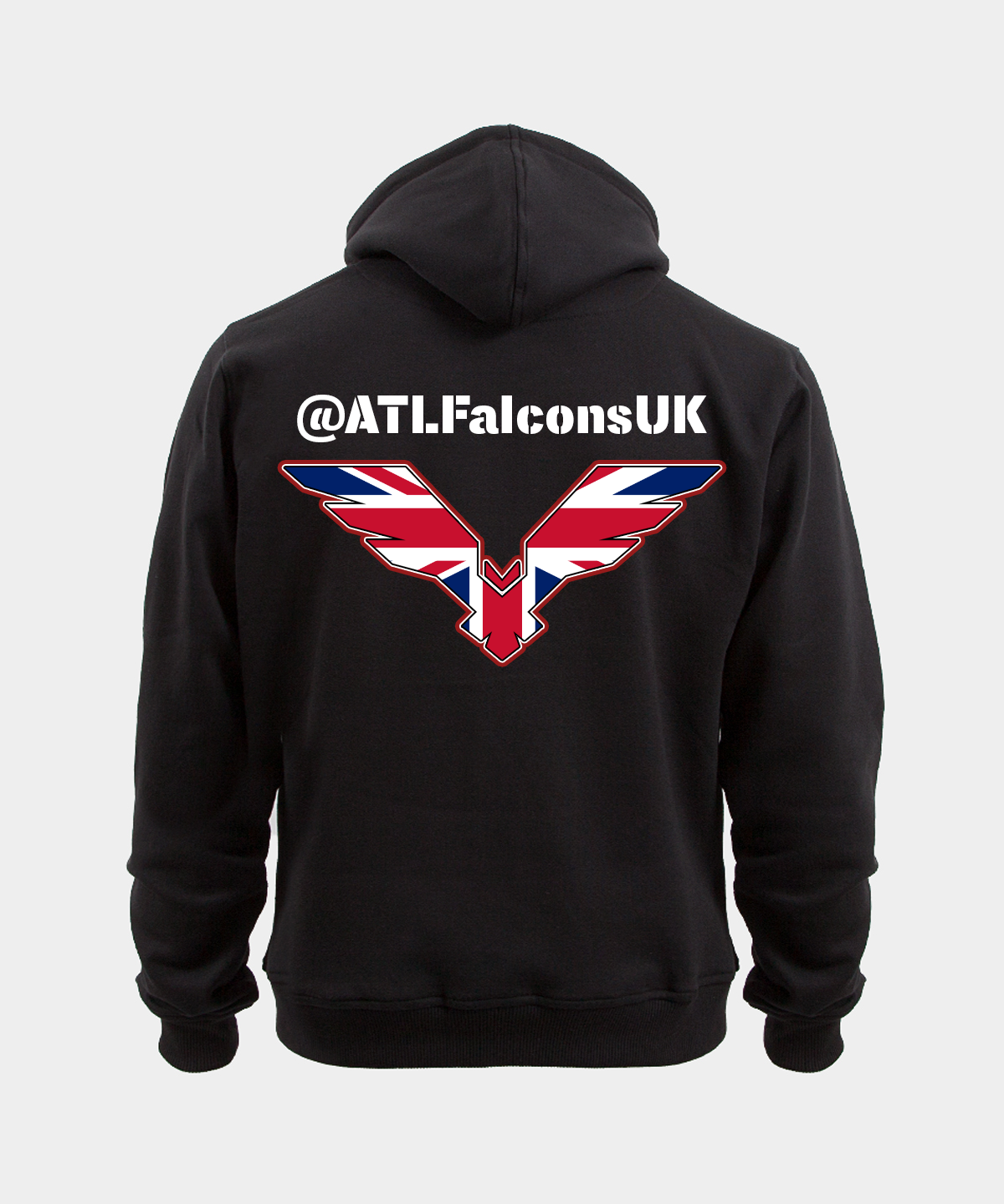 ATL Falcons UK Heavyweight Hoodie - Black