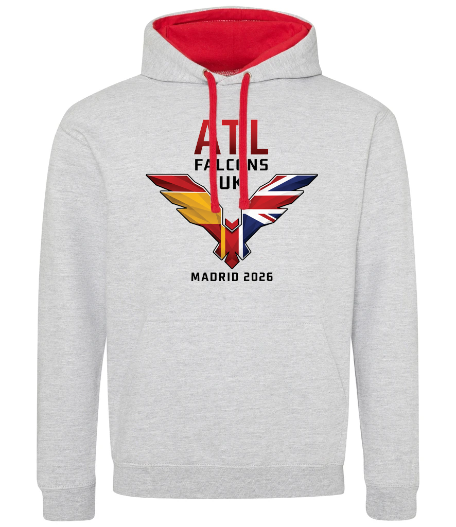 ATL Falcons Madrid Game UK Contrast Hoodie