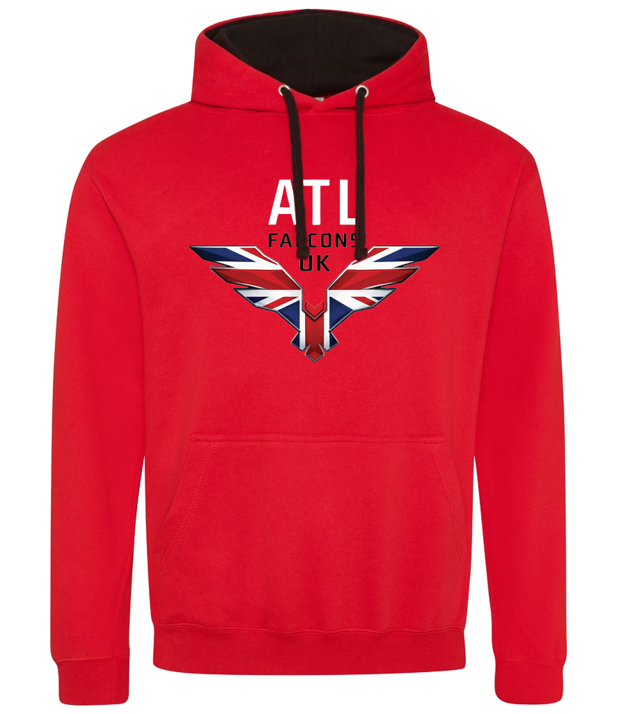 ATL Falcons UK Contrast Hoodie