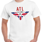 ATL Falcons UK Large Logo T-Shirt - White