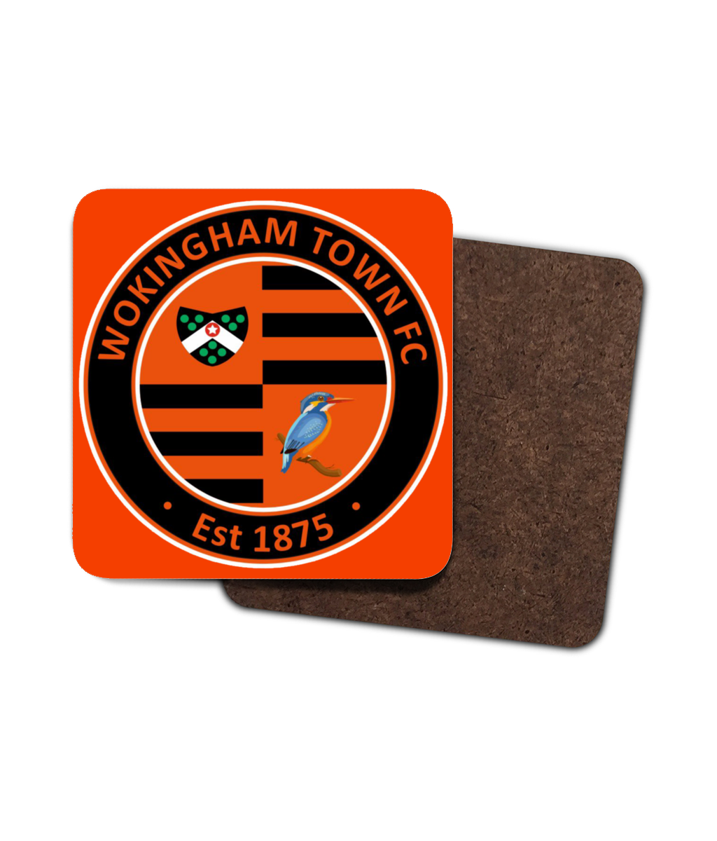 WOKINGHAM &amp; EMMBROOK FC CLUB BADGE DESSOUS DE VERRE