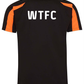 Wokingham Town FC Coaches Performance Shirt - Black / Orange