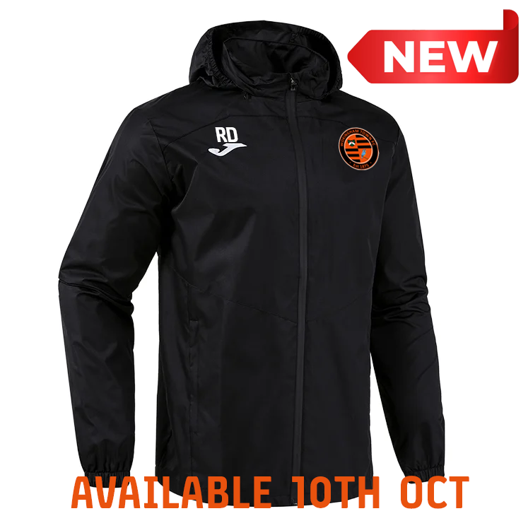 Wokingham Town FC Joma Trivor Rain Jacket | WTFC Black