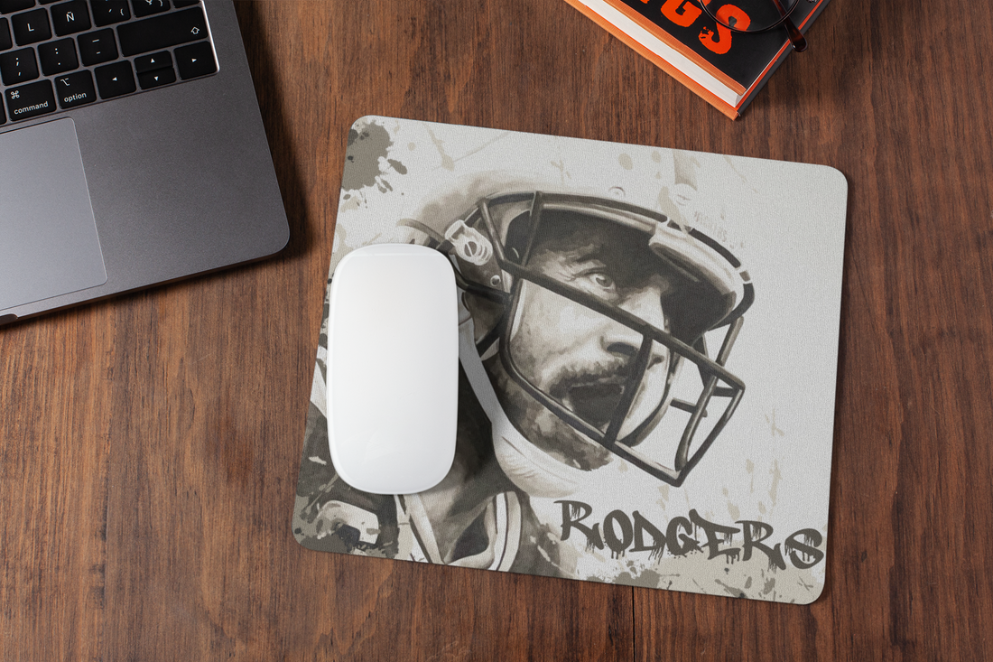 Sideline Sports | Sportraits Aaron Rodgers Mouse Mat