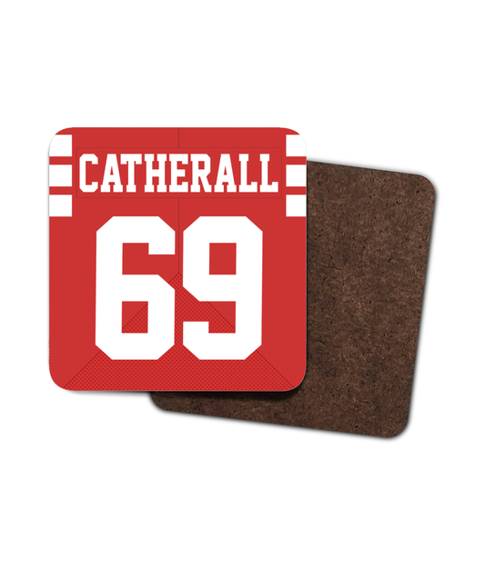 East Essex Sabres - Personalised Home Jersey Drinks Coaster