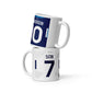 Tottenham - Personalised 2023/24 Home/Away Shirt Mug