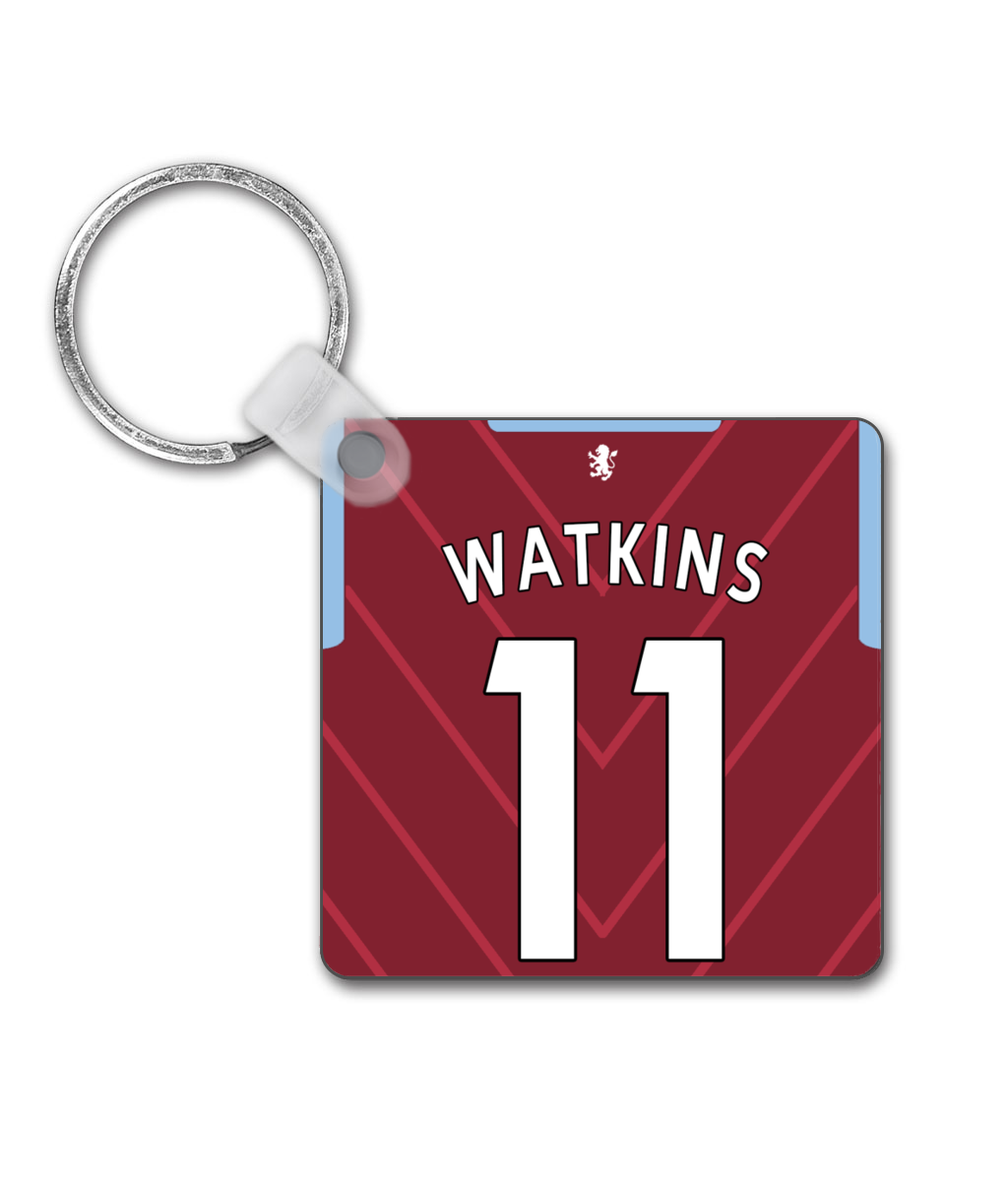 Aston Villa - Personalisierter Schlüsselanhänger