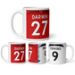 Liverpool - 2022/23 Personalised Home Away Shirt Mug