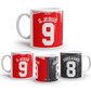 Arsenal 2022/23 - Mug personnalisé Domicile/Extérieur
