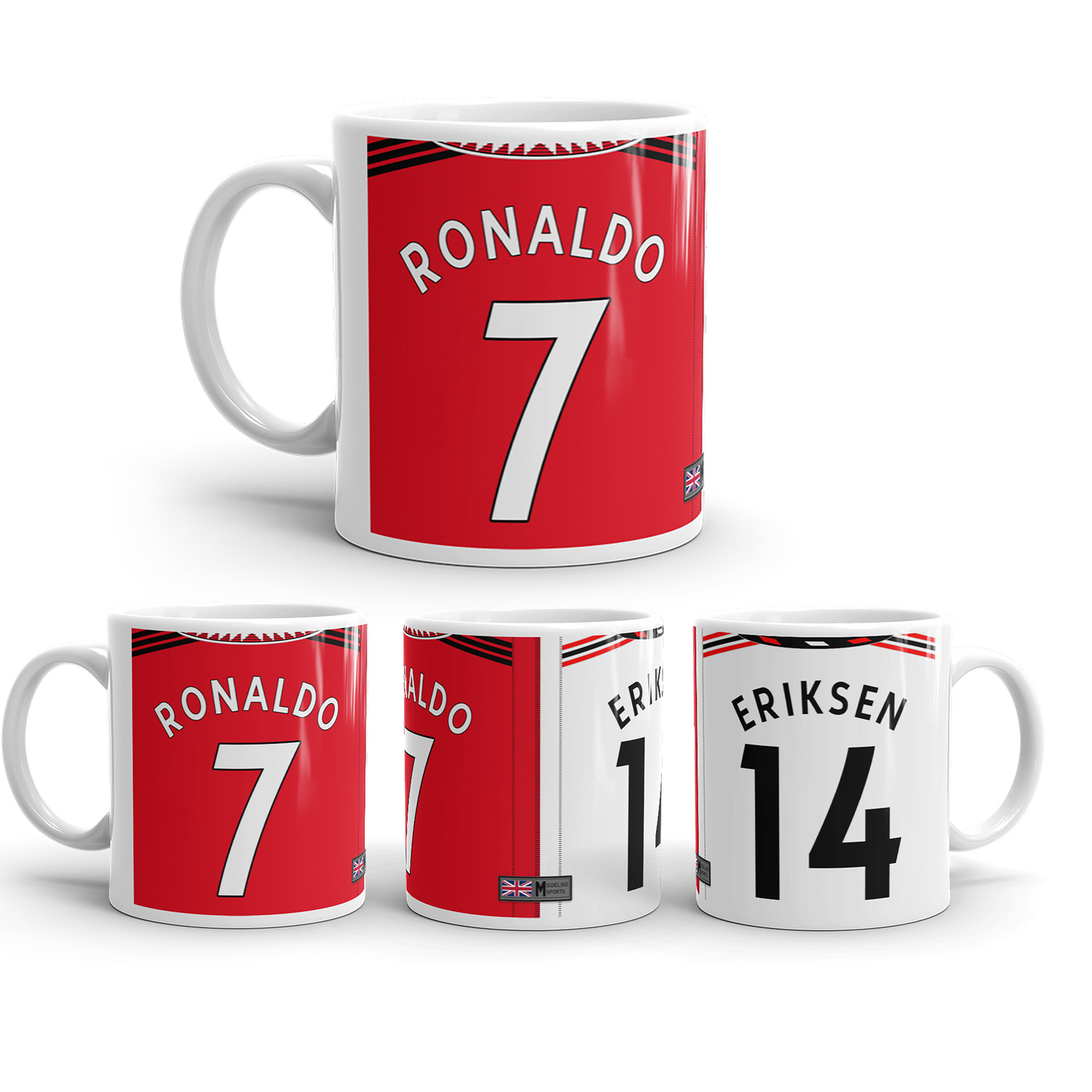 Man United - Mug personnalisé 2022/23 Domicile/Extérieur