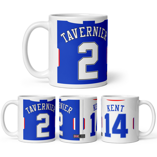 Rangers 2022/23 - Personalised Home/Away Mug
