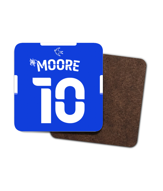 Cardiff City - Personalised Home Drinks Coaster
