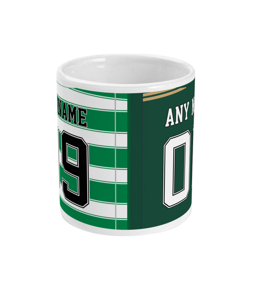 Celtic - Personalisierte 2021/22 Home/Away Tasse