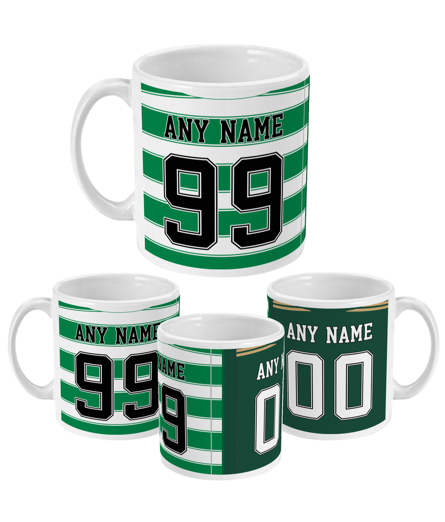 Celtic - Personalised 2021/22 Home/Away Mug