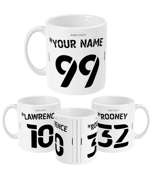 Derby County - Personalised Home Mug