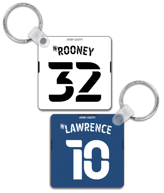 Derby County - Personalised Keyring