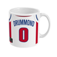 Detroit - Custom Personalised Basketball Jersey Mug