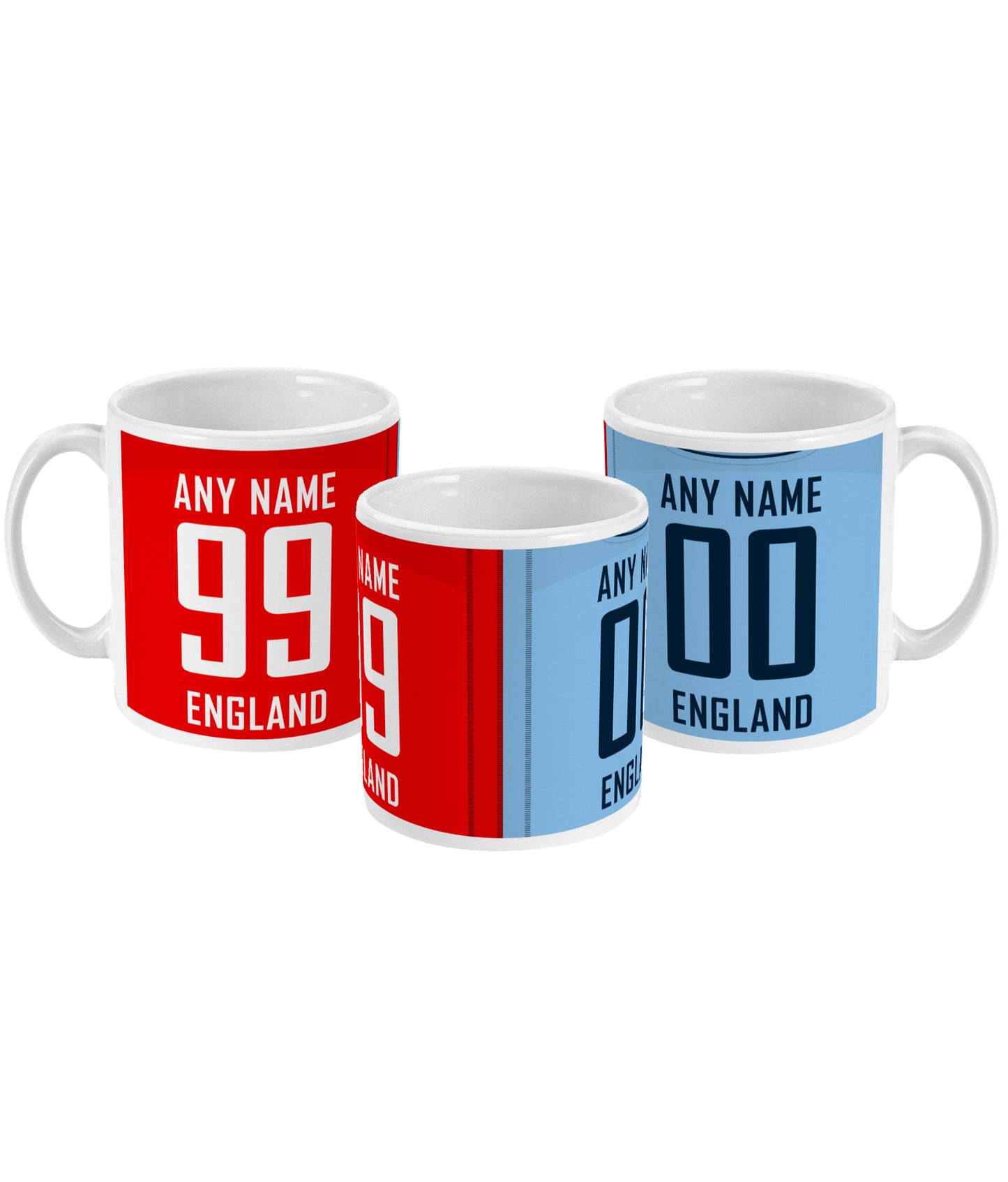 England Cricket 2021 - Personalised T20/ODI Mug