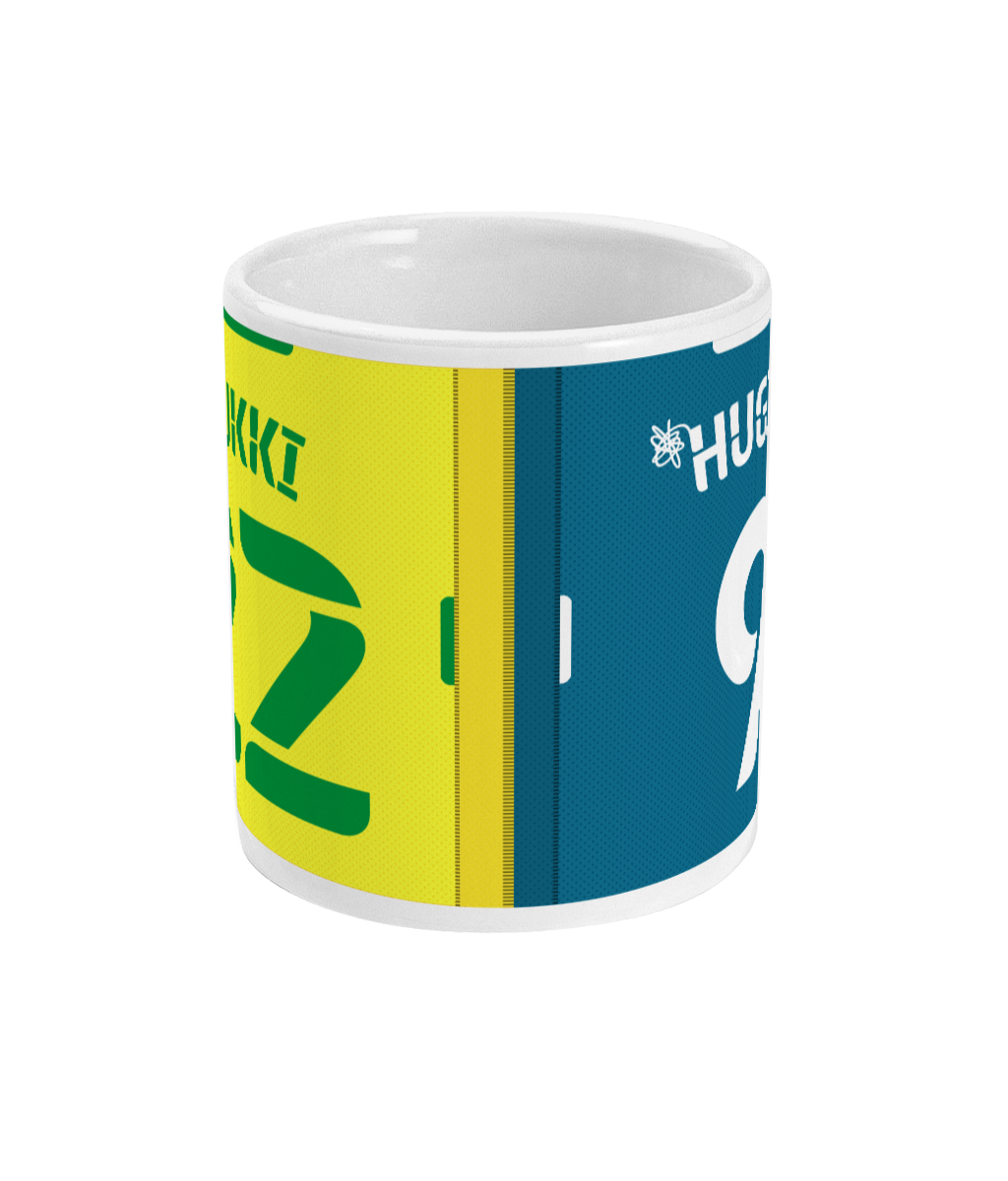 Norwich City - Personalised Home/Away Mug