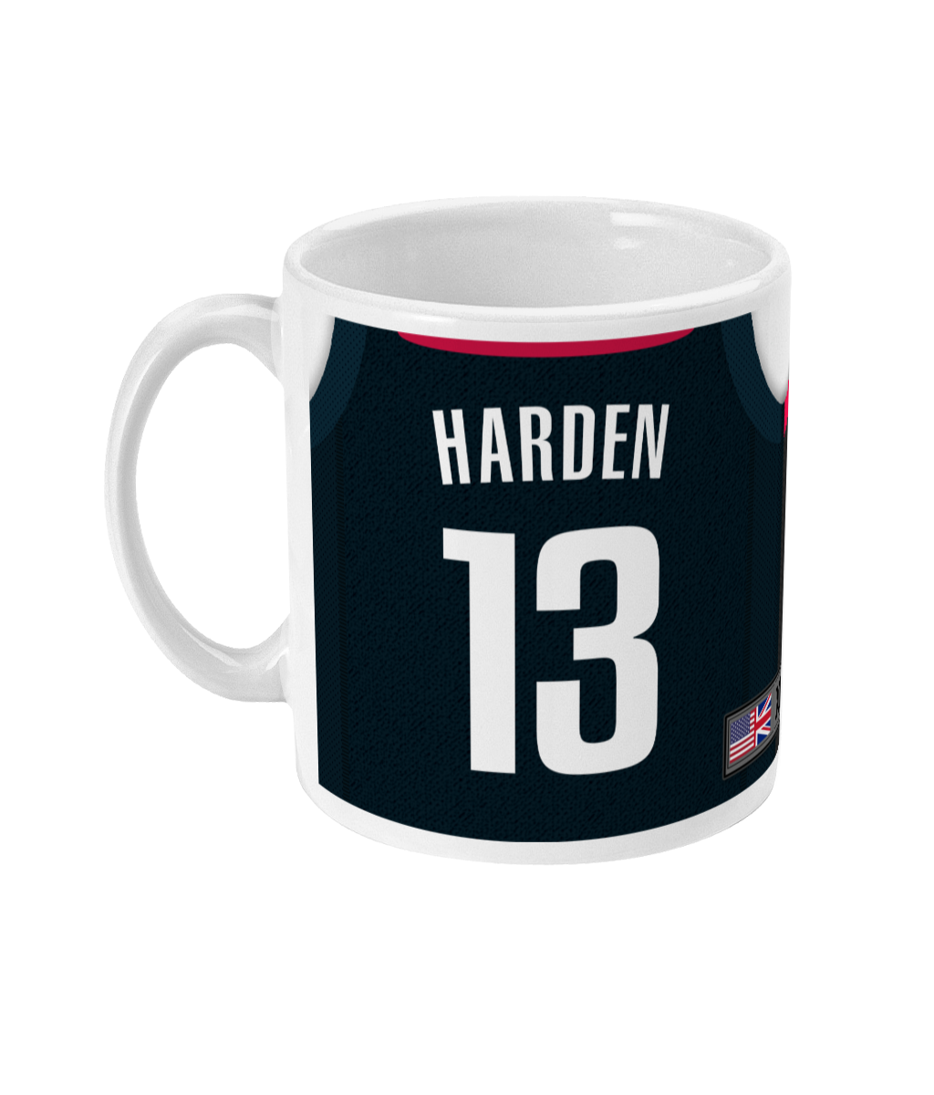 Houston - Mug personnalisé maillot de basket personnalisé