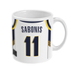 Indiana - Custom Personalised Basketball Jersey Mug