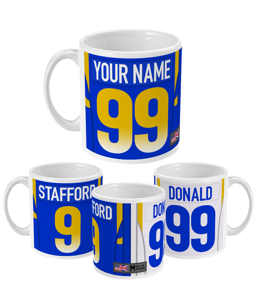 Los Angeles LAR - Personalisierte Tasse für Zuhause/Straße