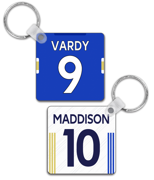 Leicester City - Personalised 2020/21 Keyring
