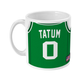 Basketball Boston Tatum Brown Personalised Mug Gift