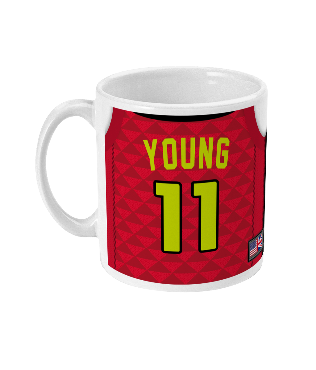 Basketball Atlanta Young Capela Personalised Mug Gift
