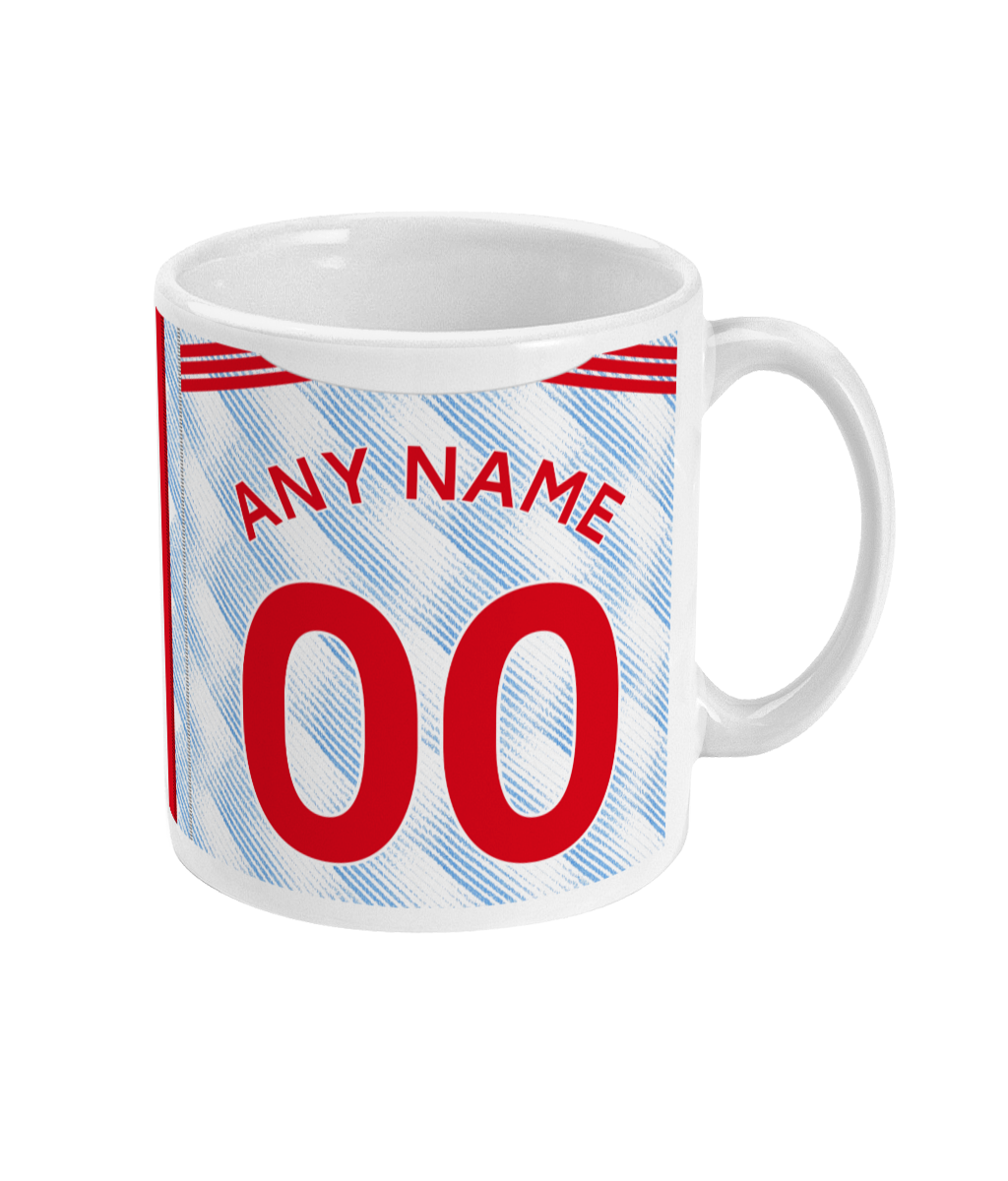 Man United - Mug personnalisé 2021/22 Domicile/Extérieur