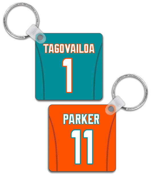 Miami - Personalised Keyring