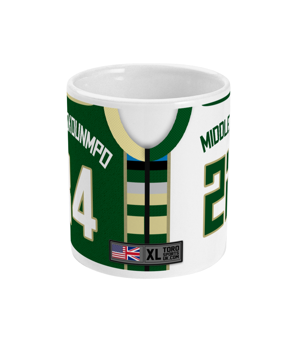 Milwaukee - Custom Personalised Basketball Jersey Mug
