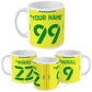 Norwich City - Personalised Home Mug