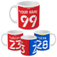 Nottingham Forest - Personalised Home/Away Mug
