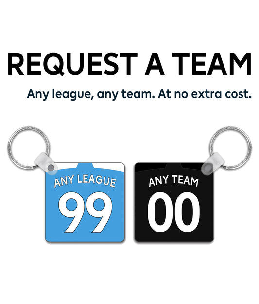 Fordern Sie ein Team an - Personalisierter Schlüsselanhänger