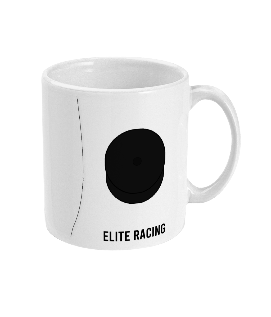 Elite Racing Syndicate - Tasse de course de chevaux de 11 oz