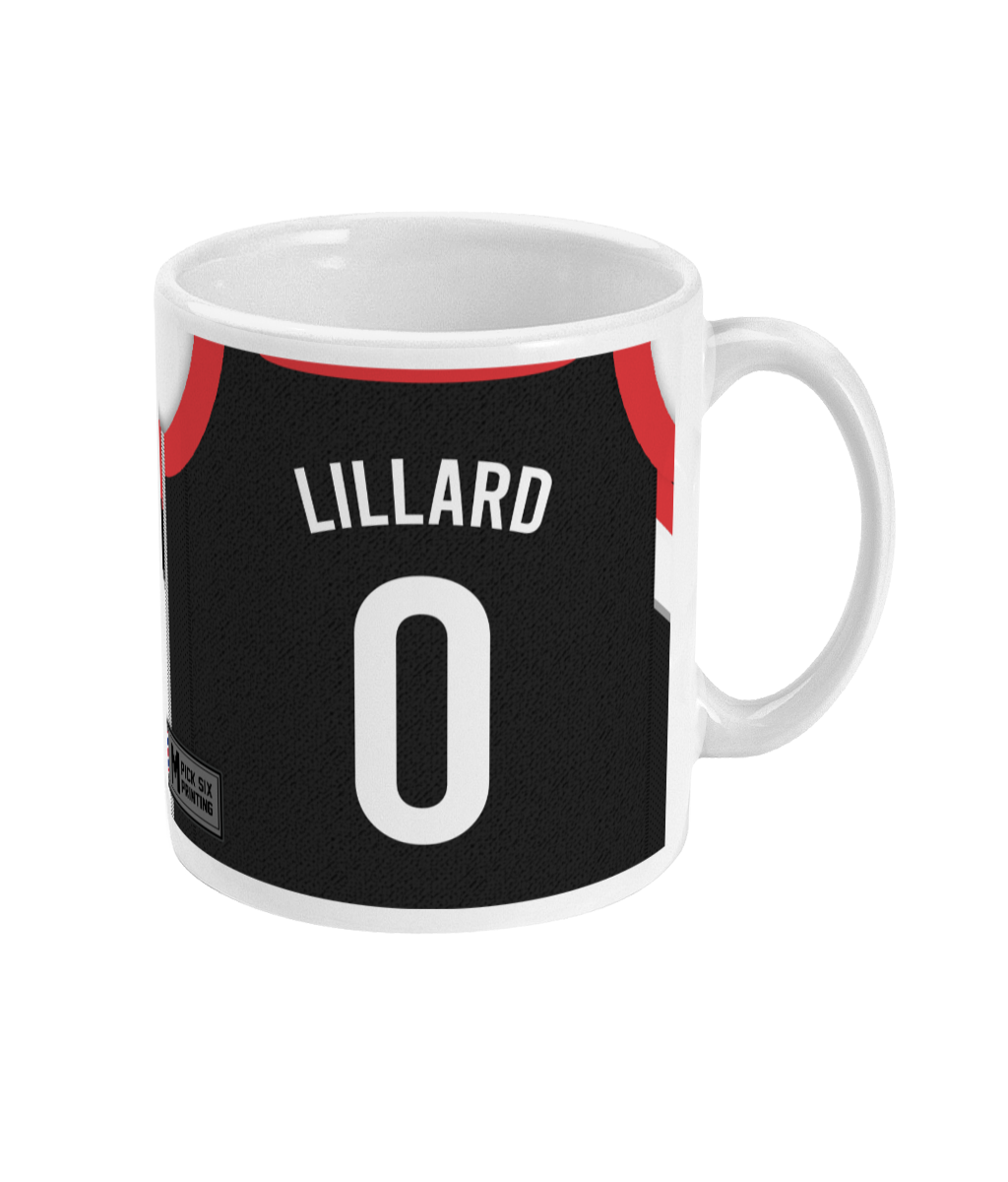 Portland - kundenspezifische personalisierte Basketball-Jersey-Tasse