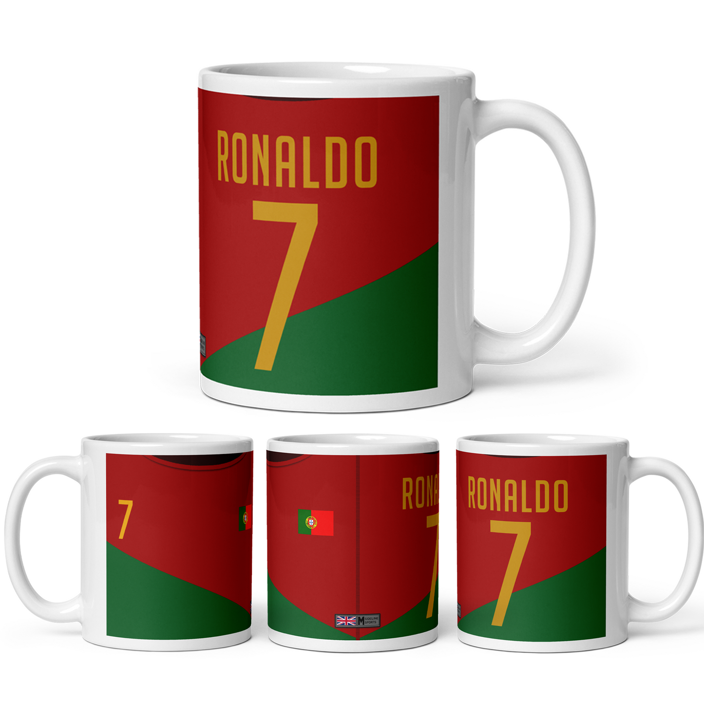 Icon Series - Ronaldo 2023 Portugal Home Shirt Mug